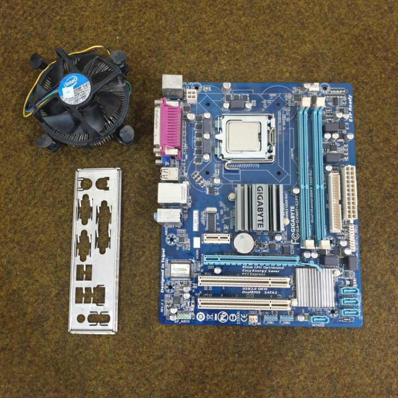 Jual Motherboard Intel G41 DDR3 plus Processor Core 2 Duo plus FAN ...