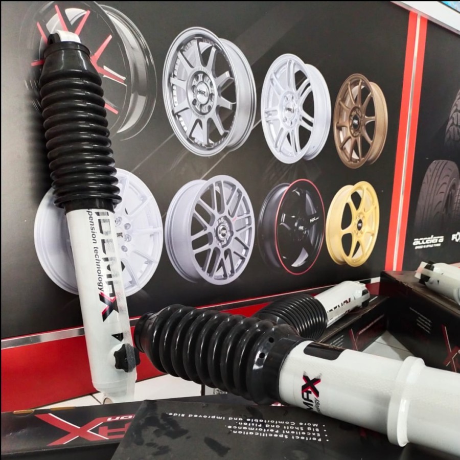 Jual Shock Breaker Toyota Fortuner Merk RideMax HSR 1 Set Depan ...
