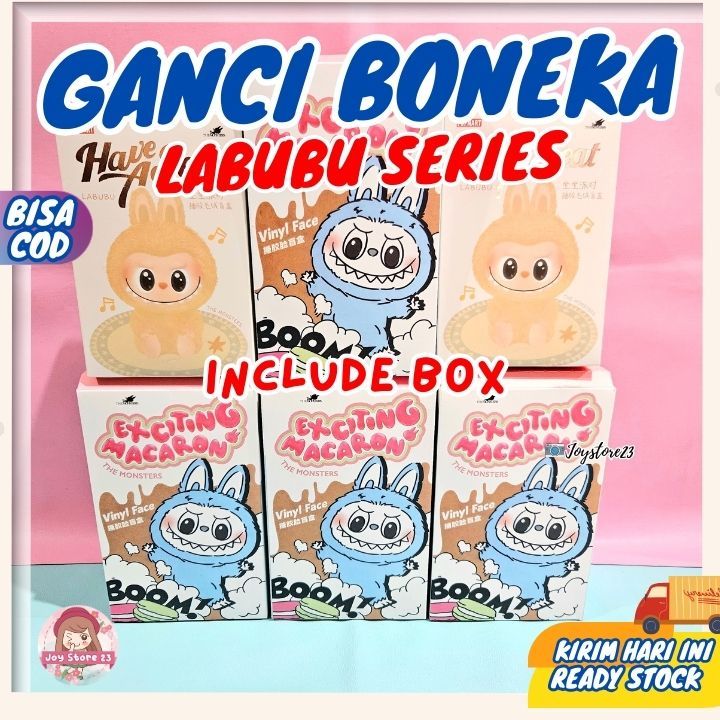 Jual Blind Box Labubu Exciting Macaron / Have A Seat/ Ready stock ...