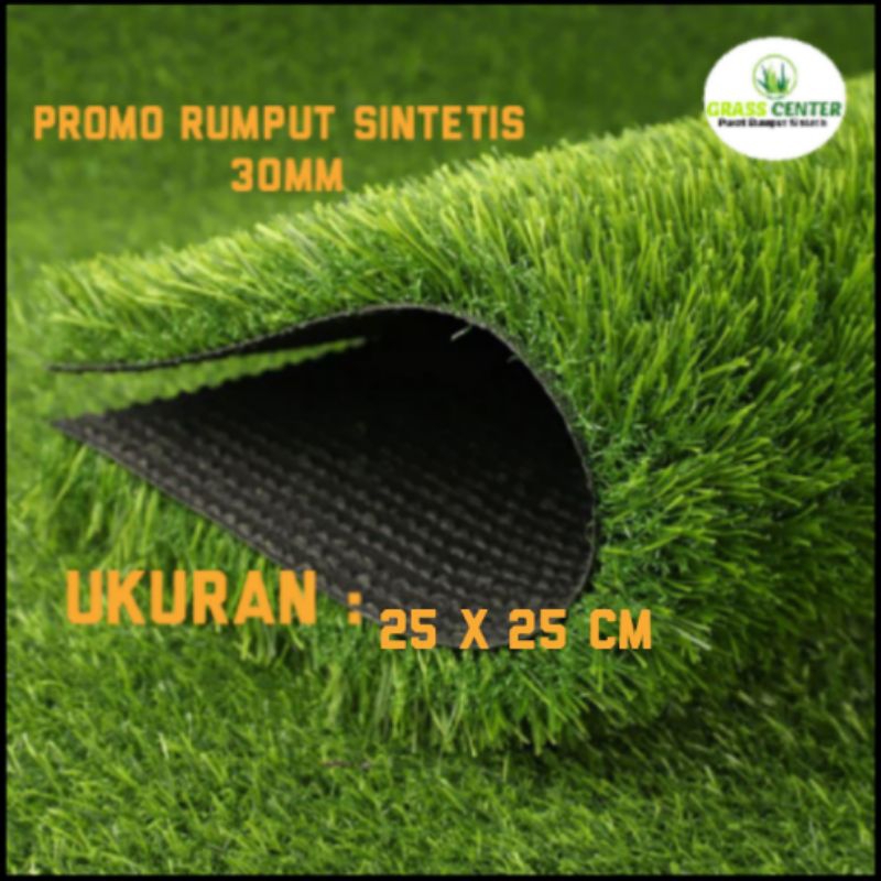 Jual KARPET RUMPUT SINTETIS TIPE SWISS 3 CM UKURAN 25x25 cm | Shopee ...