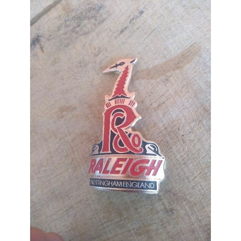 Jual Emblem Sepeda Raleigh Nottingham England New Old Stock Original ...