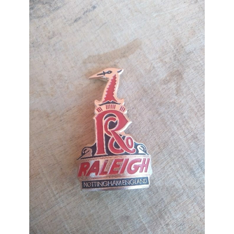 Jual Emblem Sepeda Raleigh Nottingham England New Old Stock Original ...
