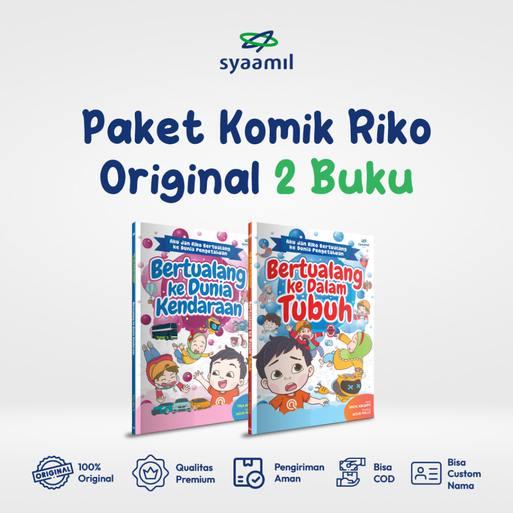 Jual Syaamil Books - Paket 2 Komik Riko Special The Series - Buku Anak ...