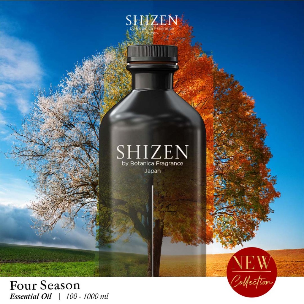 Jual Four Season Fragrance Oil Shizen Refill / Isi Ulang Fragrance ...