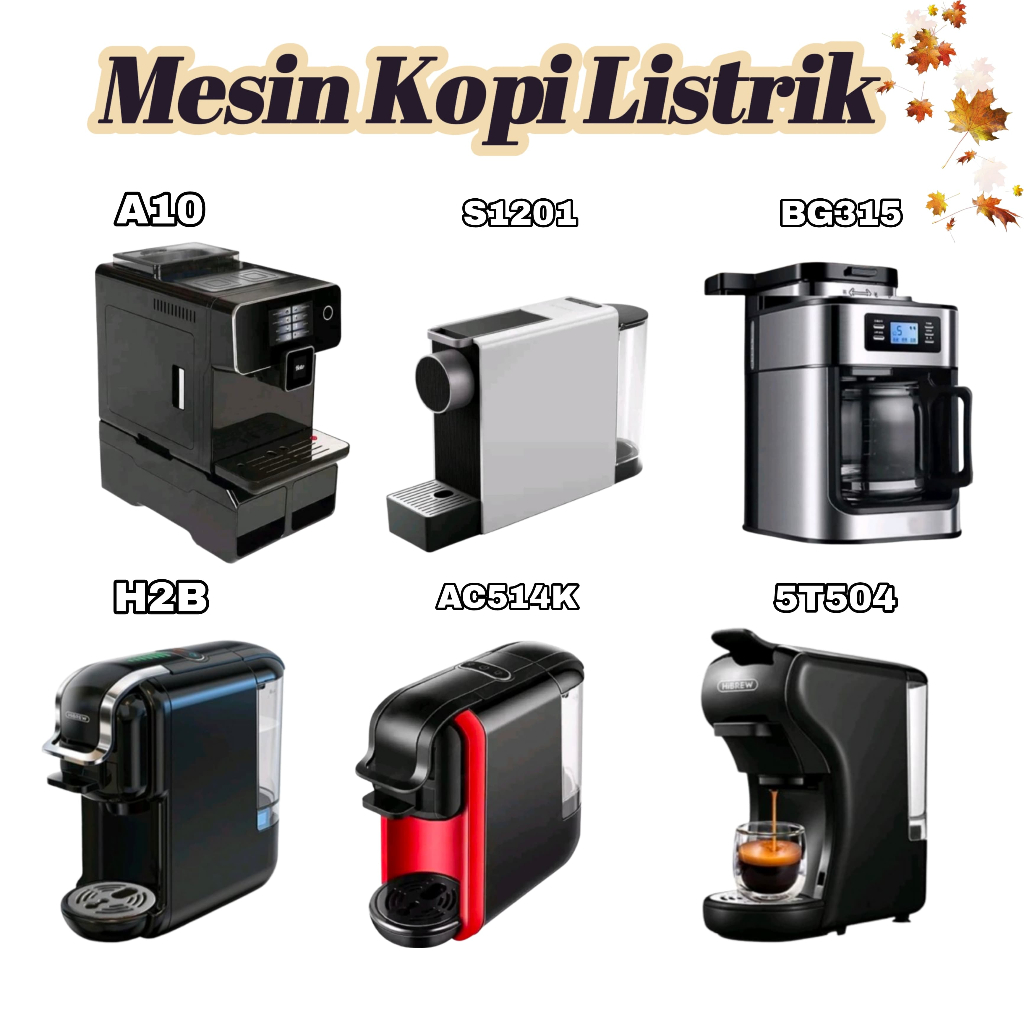 Jual MESIN KOPI ESPRESSO OTOMATIS PROMO | Shopee Indonesia