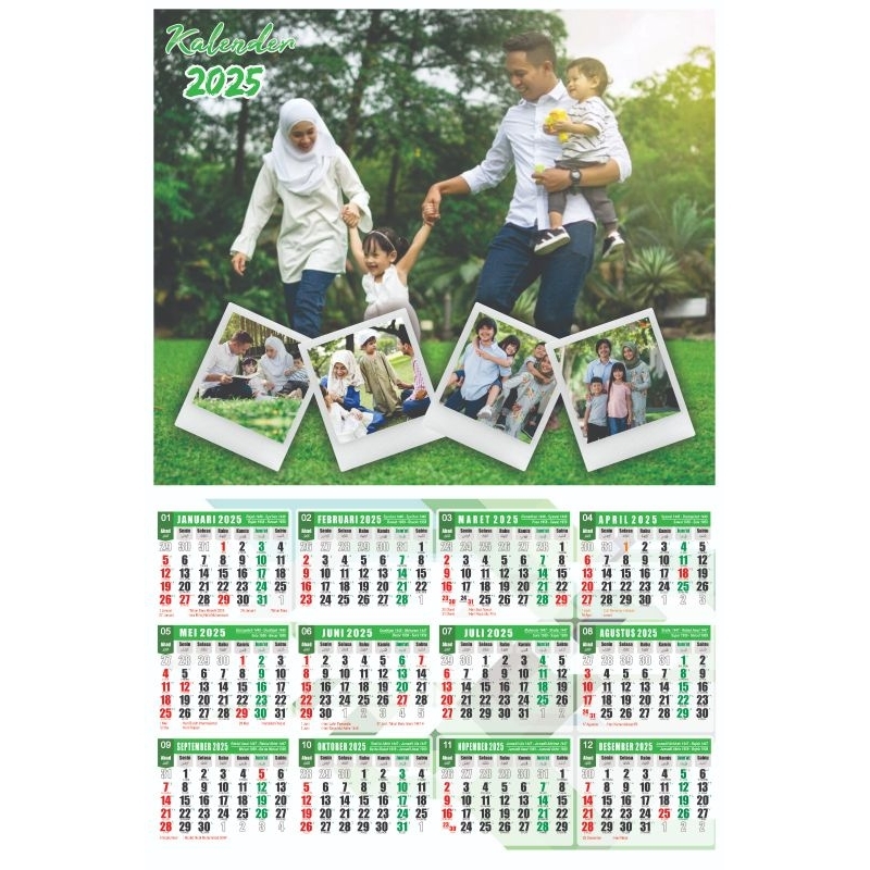 Jual Kalender 2025 Custom Foto Free Desain Beli 10 Bonus 1 Beli Banyak