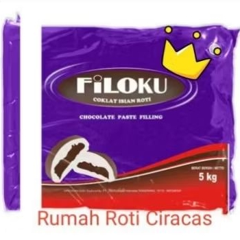 Jual SELAI CHOCOLATE 1KG FILOKU ISIAN ROTI COKELAT FILLING 1000GR CHOC ...