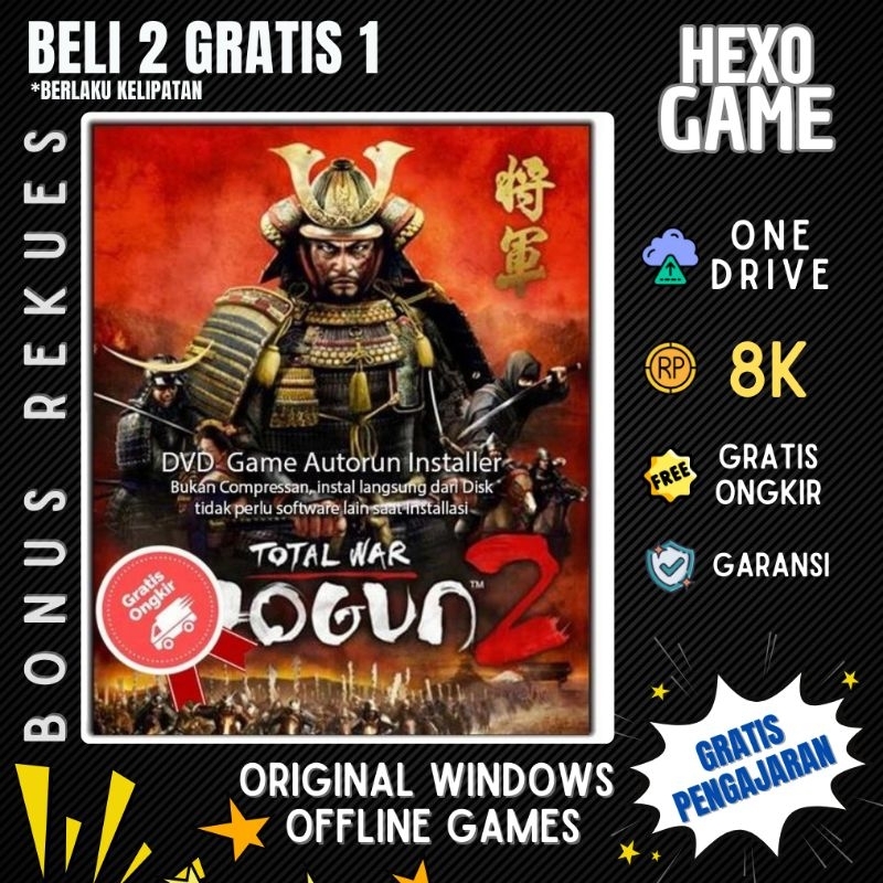Jual Total War : SHOGUN 2 - PC Game - LINK DOWNLOAD - GAME LAPTOP ...