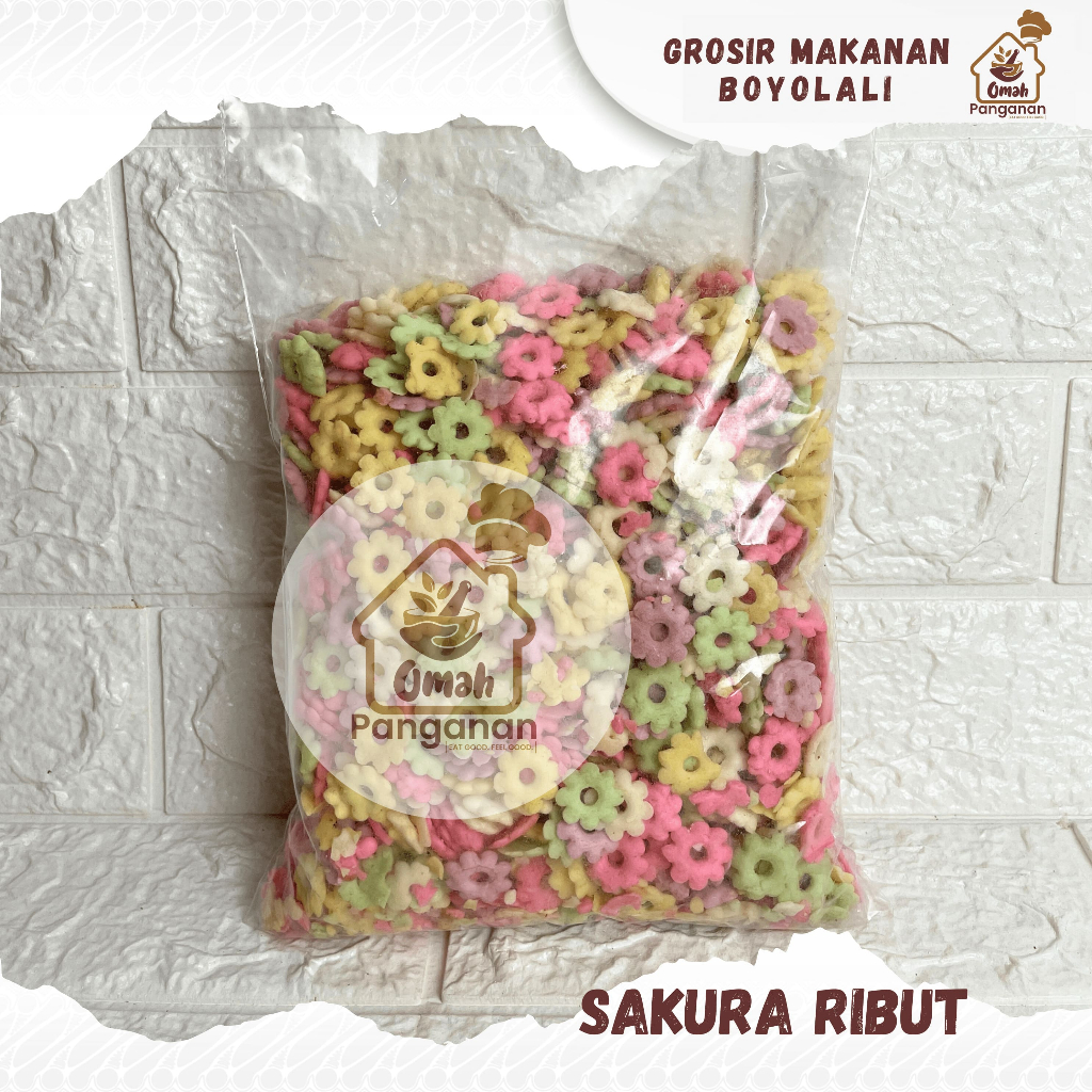 Jual Sakura Ribut 500 Gram Sakura Warna | Shopee Indonesia