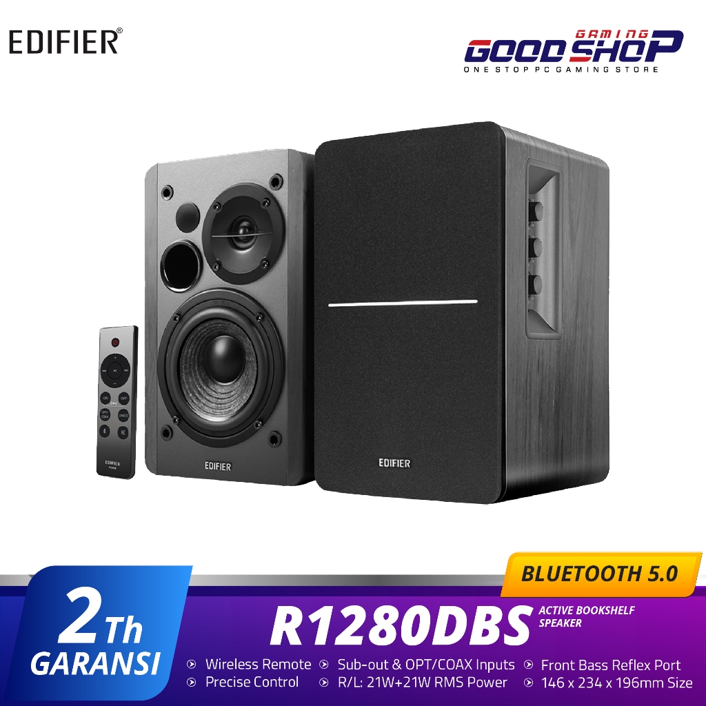 Jual Edifier R1280DBS / R1280-DBS R 2.0 Active Bookshelf Speaker ...