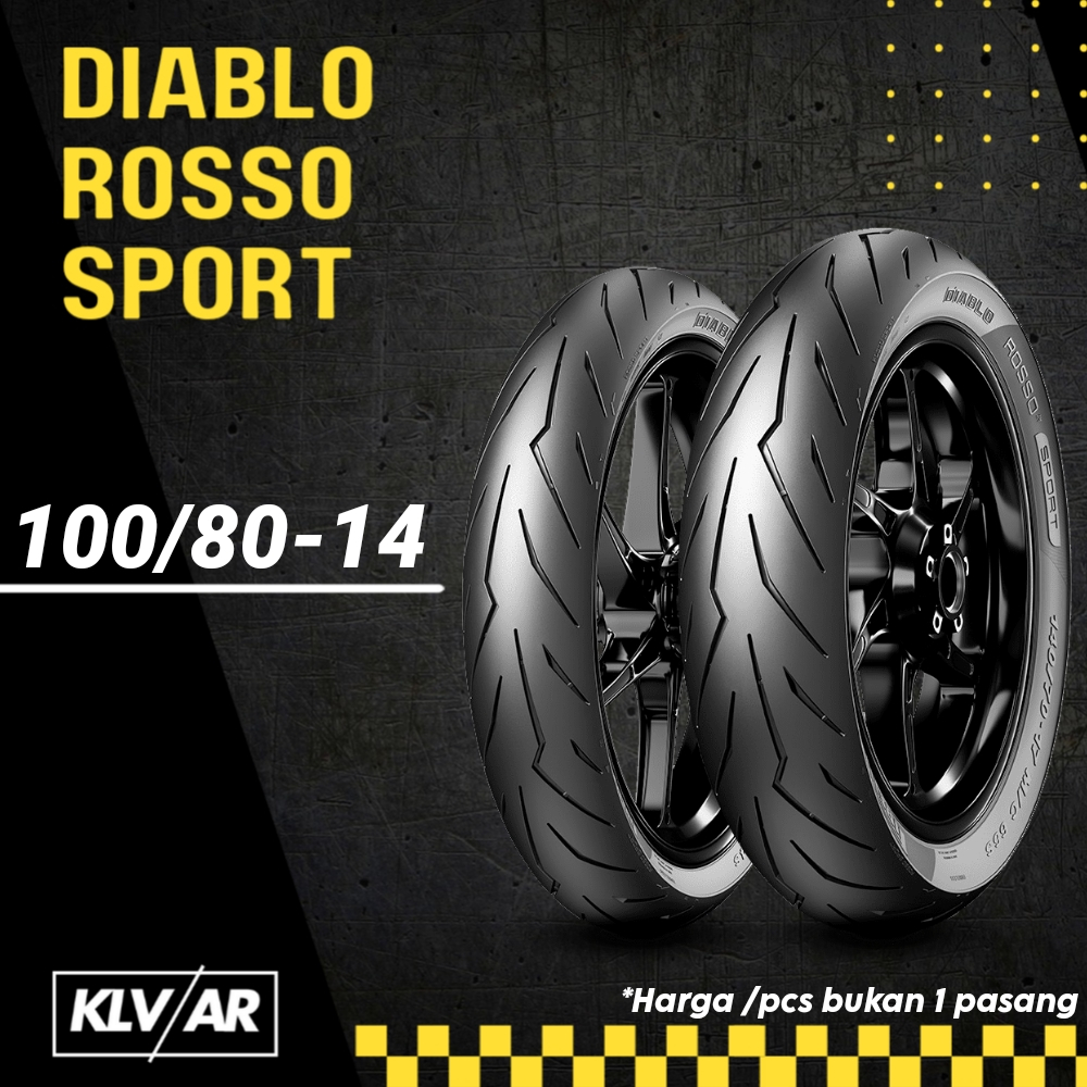 Jual Ban Tubeless Pirelli Diablo Rosso Sport Ring 14 Ban Racing Motor ...