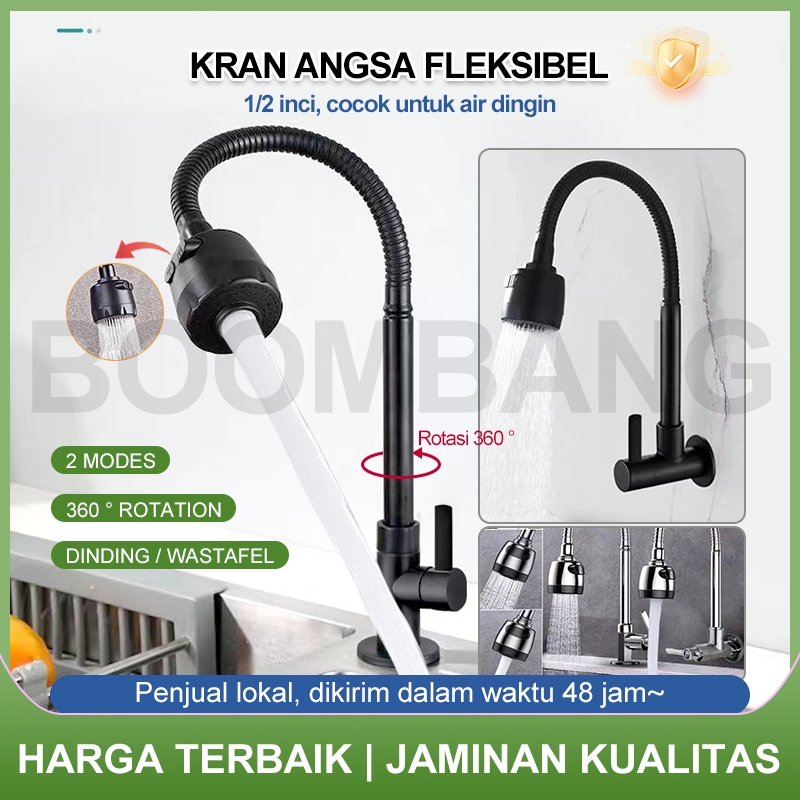 Jual Kran Angsa Dapur Fleksibel/Kran Wastafel Cuci Piring/Kran Shower 1 ...