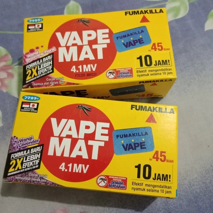 Jual Vape mat fumakilla MAT 45 malam obat nyamuk elektrik dan kecoa 4 ...