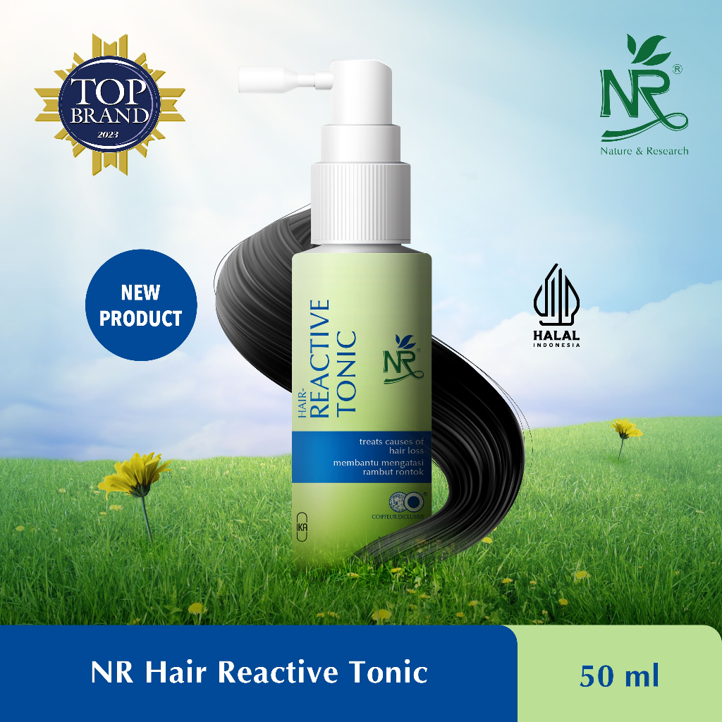 Jual NEW NR Reactive Tonic 50ml - Hair Tonic Untuk Rambut Rontok Parah ...