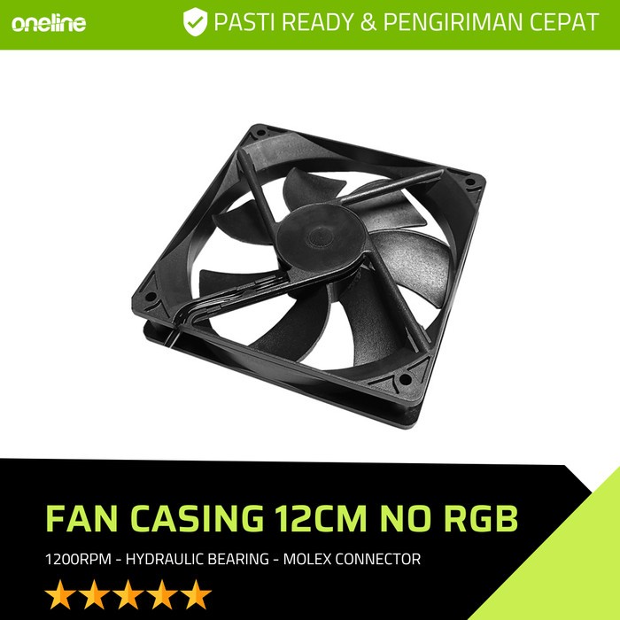 Jual Fan Casing 12CM Standard NON RGB | Socket Molex | Kipas Casing PC ...