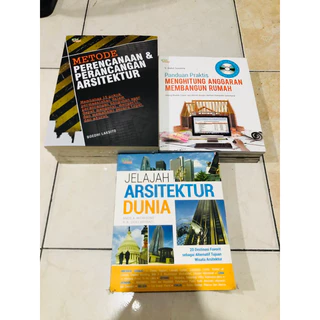 ( PROMO BUKU MURAH ORIGINAL ) BUKU DESAIN ARSITEKTUR / JELAJAH ARSITEKTUR DUNIA / ARSITEK / JELAJAH ARSITEKTUR DUNIA / METODE PERENCANAAN & PERANCANGAN ARSITEKTUR