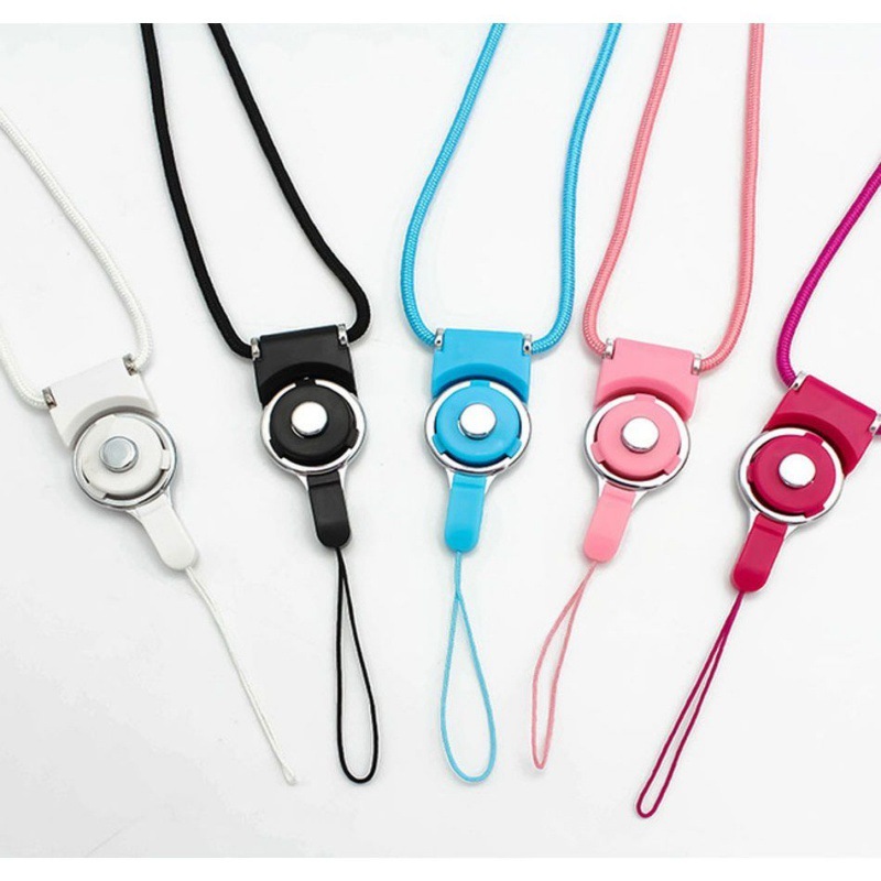Jual Tali Gantungan HP 2 in 1 Kalung Tali Leher Handphone Name Tag Id ...
