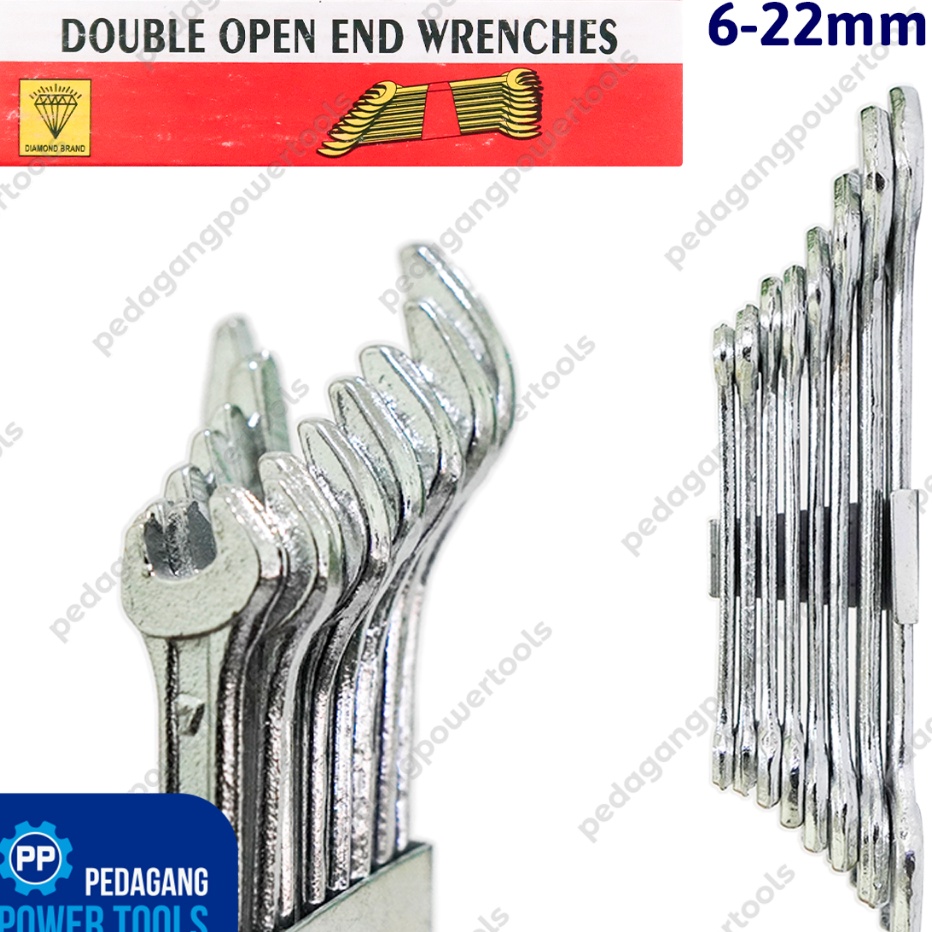 Ringschlüssel Set Metrisch Ringschlüssel Set 12 Tlg. 6-32 Mm Werkzeugstahl Inkl Spannzangen Set