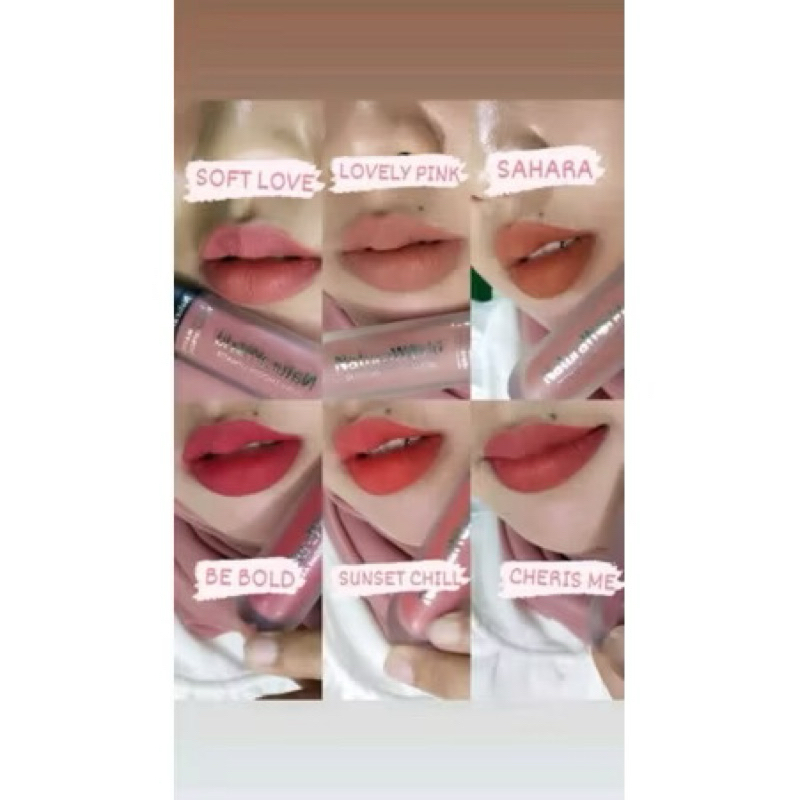 Jual Lipmatte Original Tahan Lama Natura World Kemasan Bulat | Shopee ...