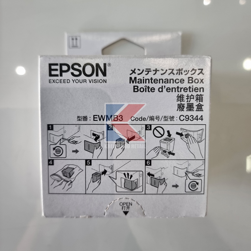 Jual Epson Maintenance Box C9344 EWMB3 Original (L3550 L5590) | Shopee ...