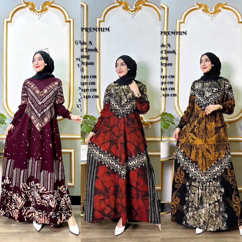 Jual TERBARU GAMIS RAYON PREMIUM| HOMEY DRESS CANDI MEKAR|GAMIS TWILL ...