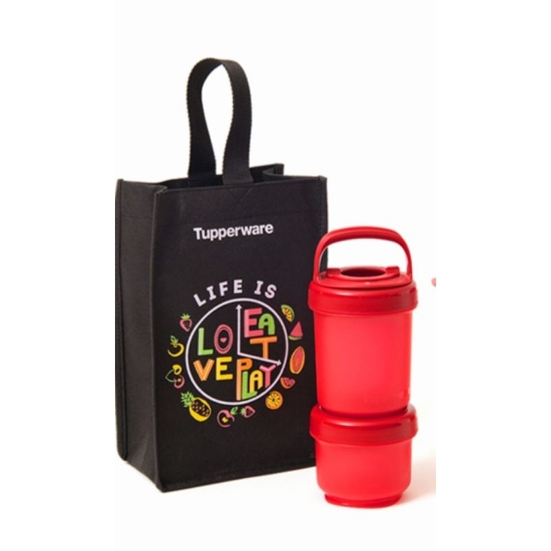 Jual Twist N Snack set tupperware | Shopee Indonesia