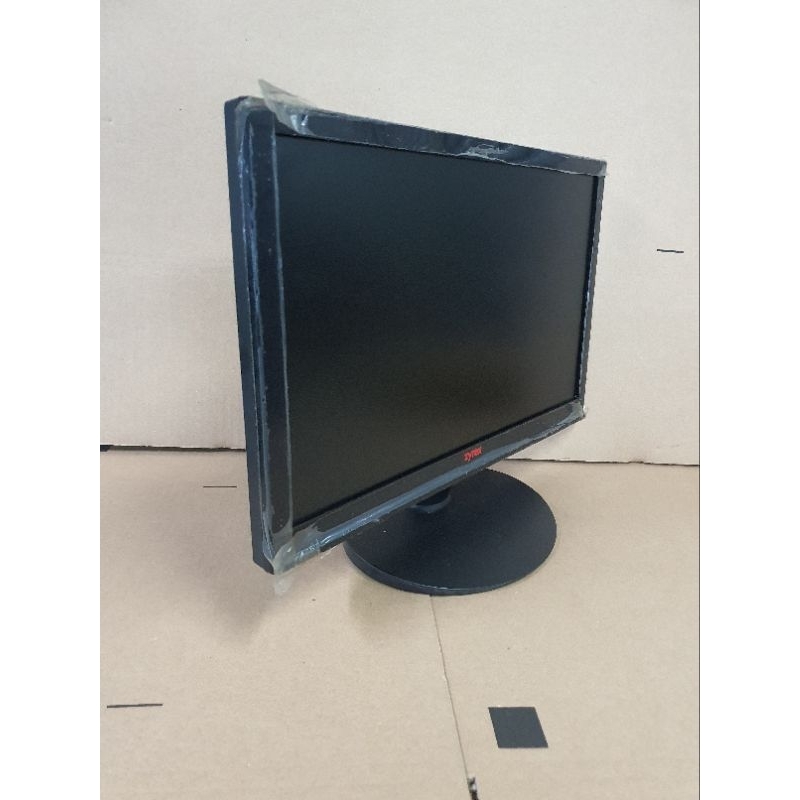 Jual MONITOR LAYAR ZYREX 19 INCHI LED WIDE MULUS LIKE NEW LENGKAP KABEL ...