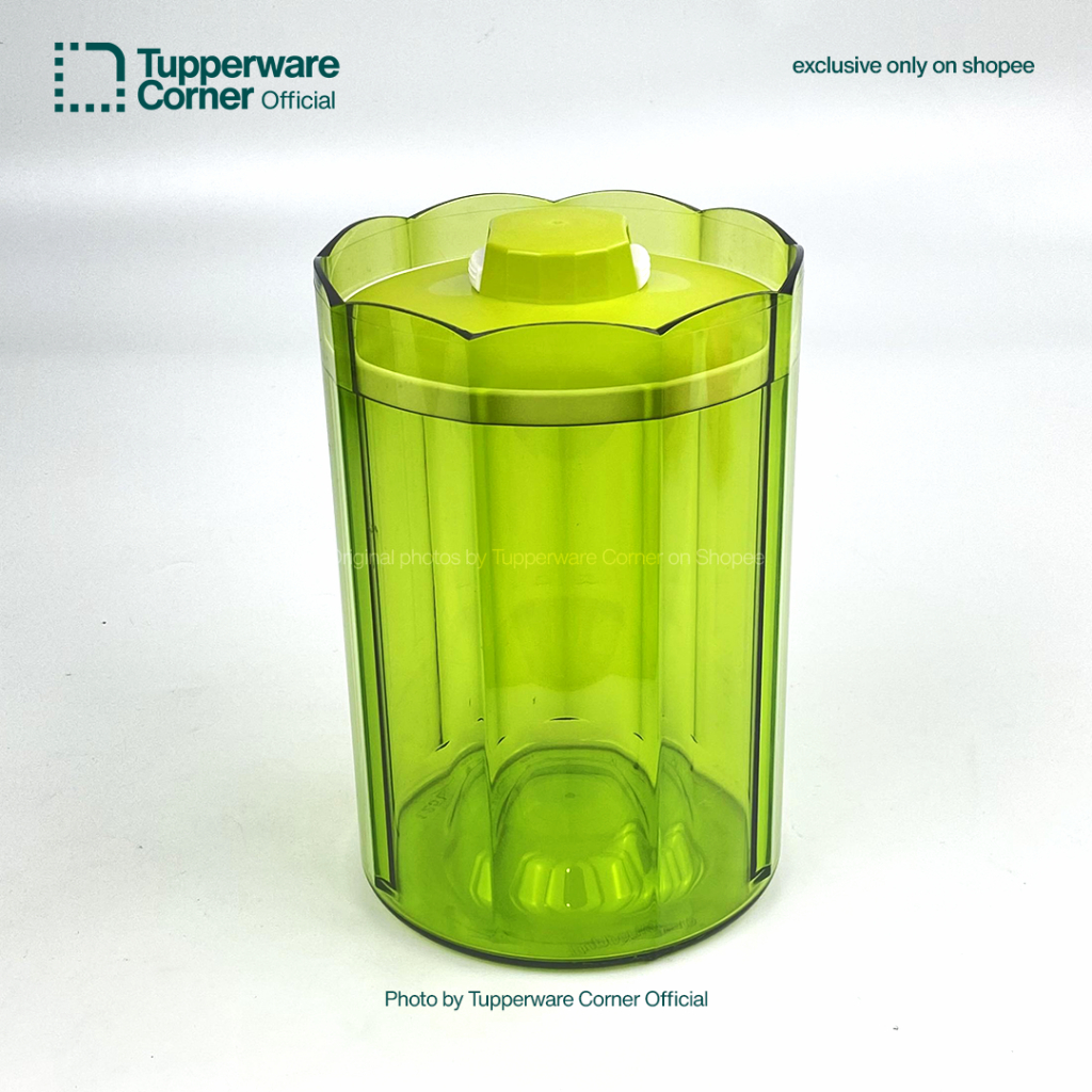 Jual Tupperware ADVANCED COUNTERPART 1.3 LITER HIJAU Barang Langka ...