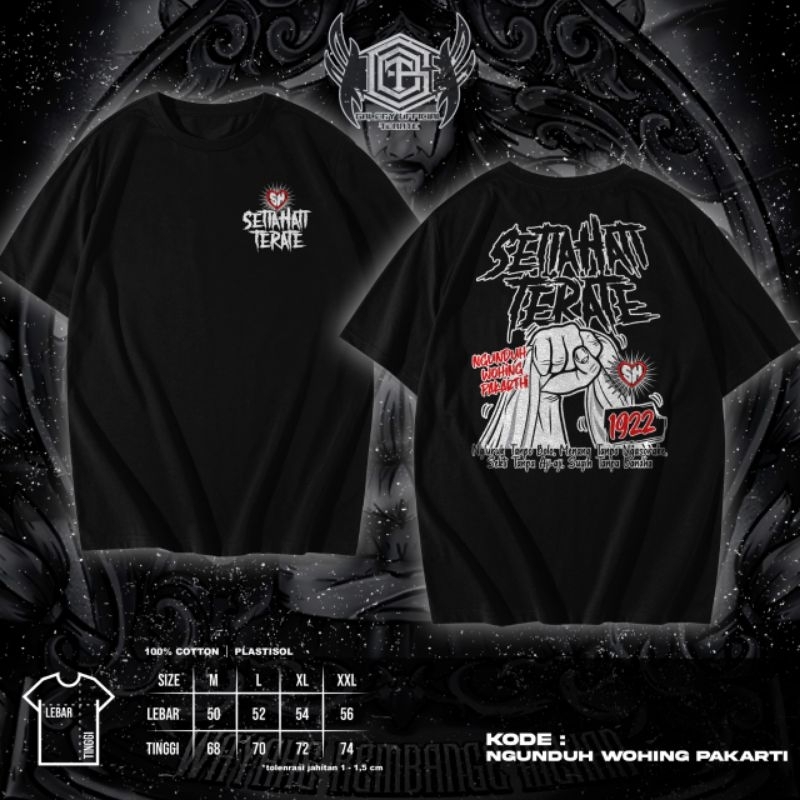 Jual KAOS PSHT NGUNDUH WOH'E PAKARTI / KAOS SETIA HATI TERATE COWO CEWE ...