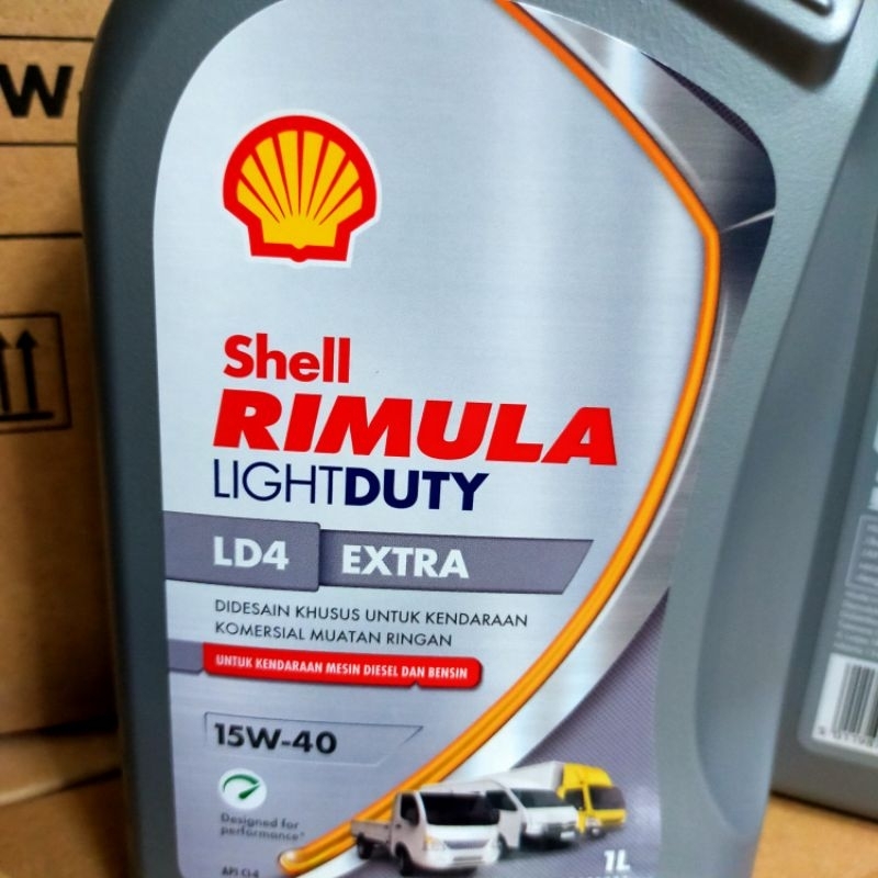 Jual New Shell Rimula LD4 Extra Oli diesel 15w-40 1L Original | Shopee ...