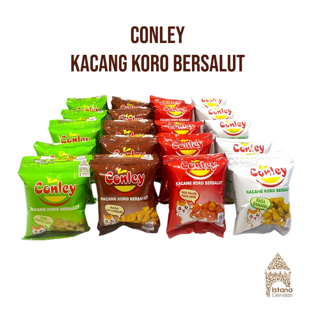 Jual Conley Kacang Koro Bersalut (isi 10 Pcs) | Shopee Indonesia