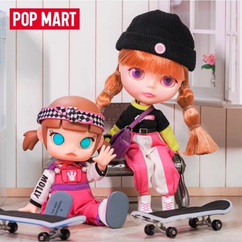 Jual Popmart Molly Blythe Sliding Cloth Action Figure Set Trandy figure ...