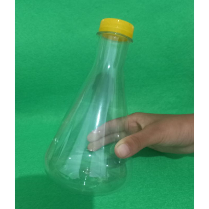 Jual BOTOL plastik 330 ml / botol takar / botol lab | Shopee Indonesia