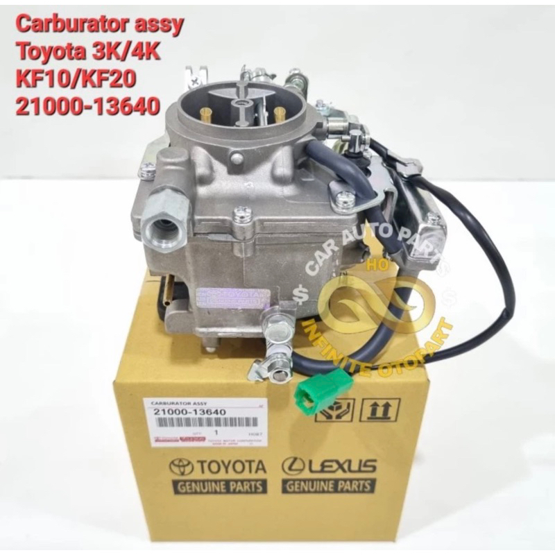 Jual CARBURATOR KARBURATOR ASSY TOYOTA KIJANG 3K 4K KF10 KF20 | Shopee ...