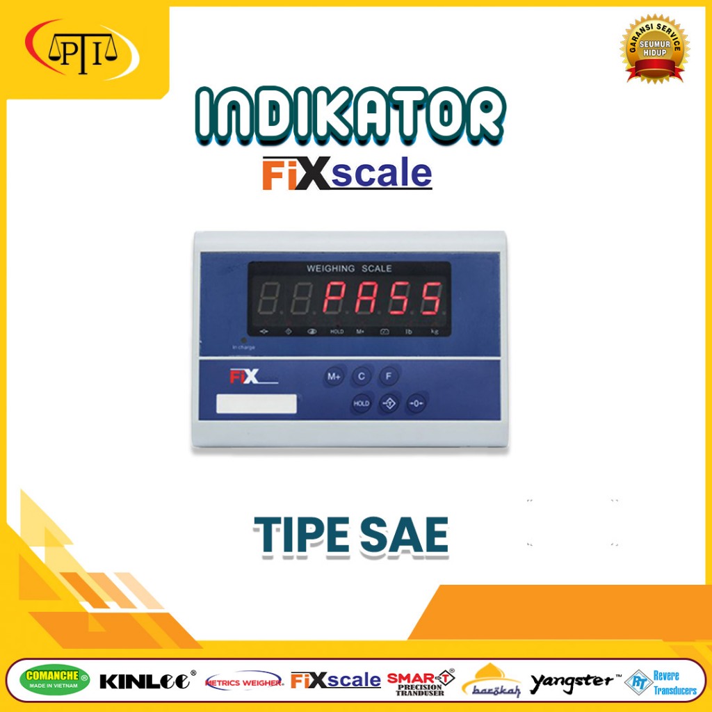 Jual Fixscale Indikator Timbangan Digital Type SAE | Shopee Indonesia