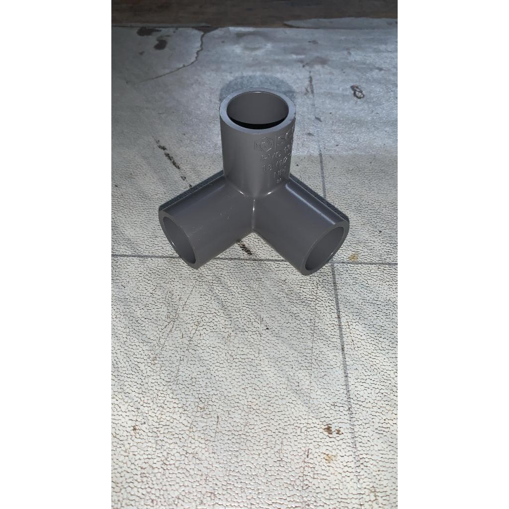 Jual SAMBUNGAN PIPA TEE 1/2 INCI ATAU 3/4 INCI BENTUK SIKU 3 CABANG ...