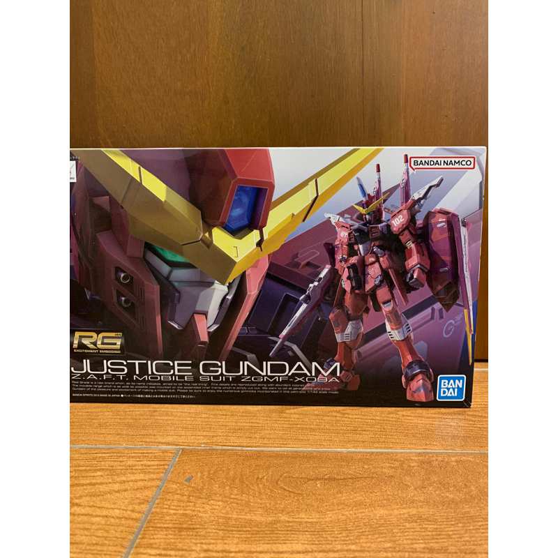 Bandai - Gunpla - 1/100 MG - ZGMF-X09A Justice Gundam - Gundam Seed