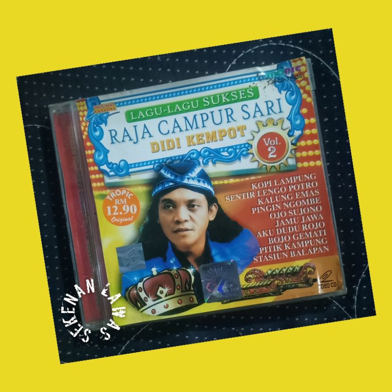 Jual VCD Didi Kempot - Lagu Lagu Sukses Vol.2 /Rilisan Malaysia/ Disc ...