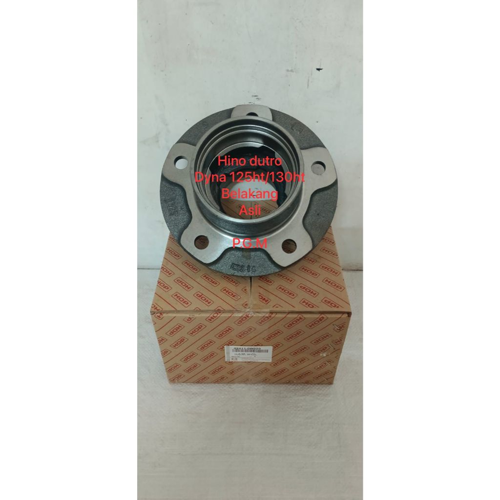 Jual WHEEL HUB REAR NAP RODA BELAKANG ASLI ORI DYNA HINO DUTRO 125HT ...