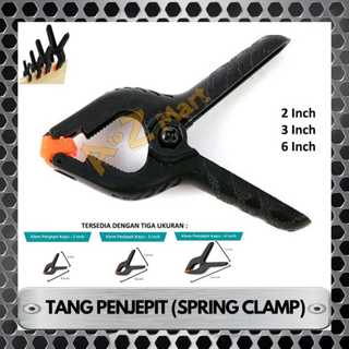 Jual ALAT ADJUSTABLE WOOD SPRING CLAMP KLEM PEGAS KLIP TANG NYLON ABS ...