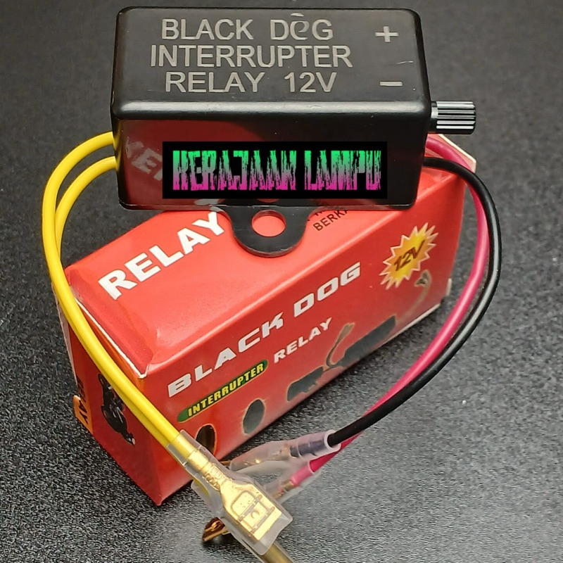 Jual BLACK DOG PREMIUM Relay Klakson Stel Putus Putus Interrupter Relay ...