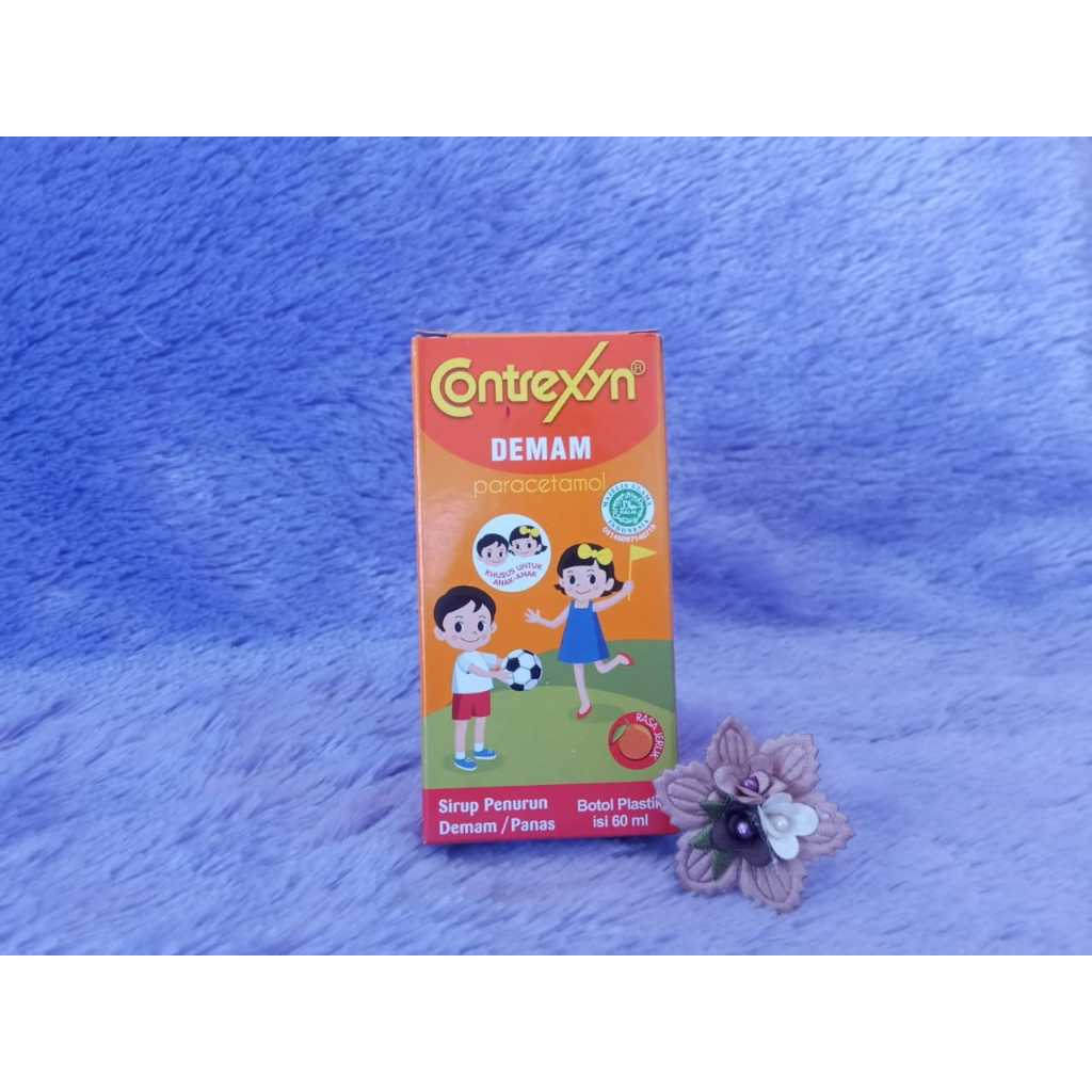 Jual CONTREXYN DEMAM SIRUP RASA JERUK 60 ML | Shopee Indonesia