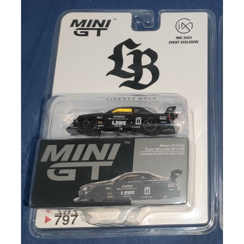 ミニカー MINI GT Nissan ER34 IMX (107/400) Amazon | MINI GT 1/64 Nissan LB-ER34 Super Silhouette