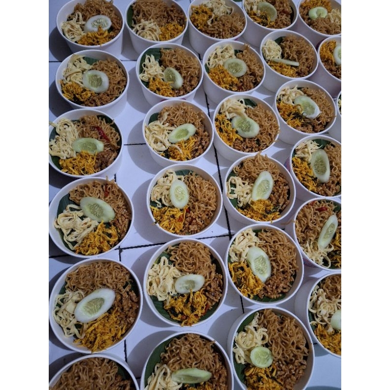 Jual Nasi Kuning Nasi Uduk Nasi Liwet Cup Rice Bowl Goodie Bag Ulang ...