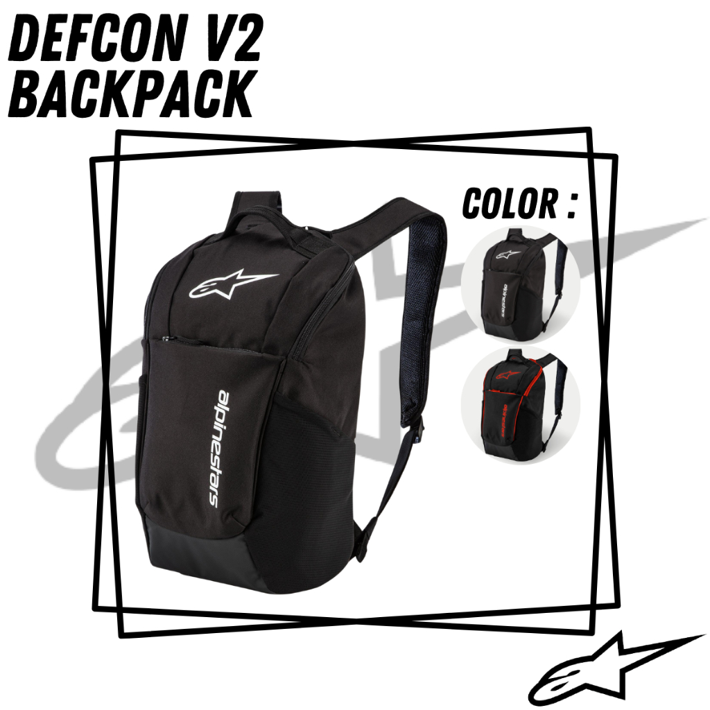 Sac à Dos Alpinestars Defcon V2 - Polyester 600D Avec Compartiment Ordinateur