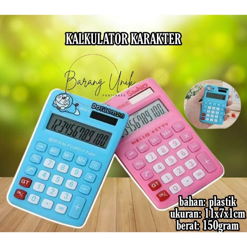 Jual KALKULATOR KARAKTER MINI | Shopee Indonesia