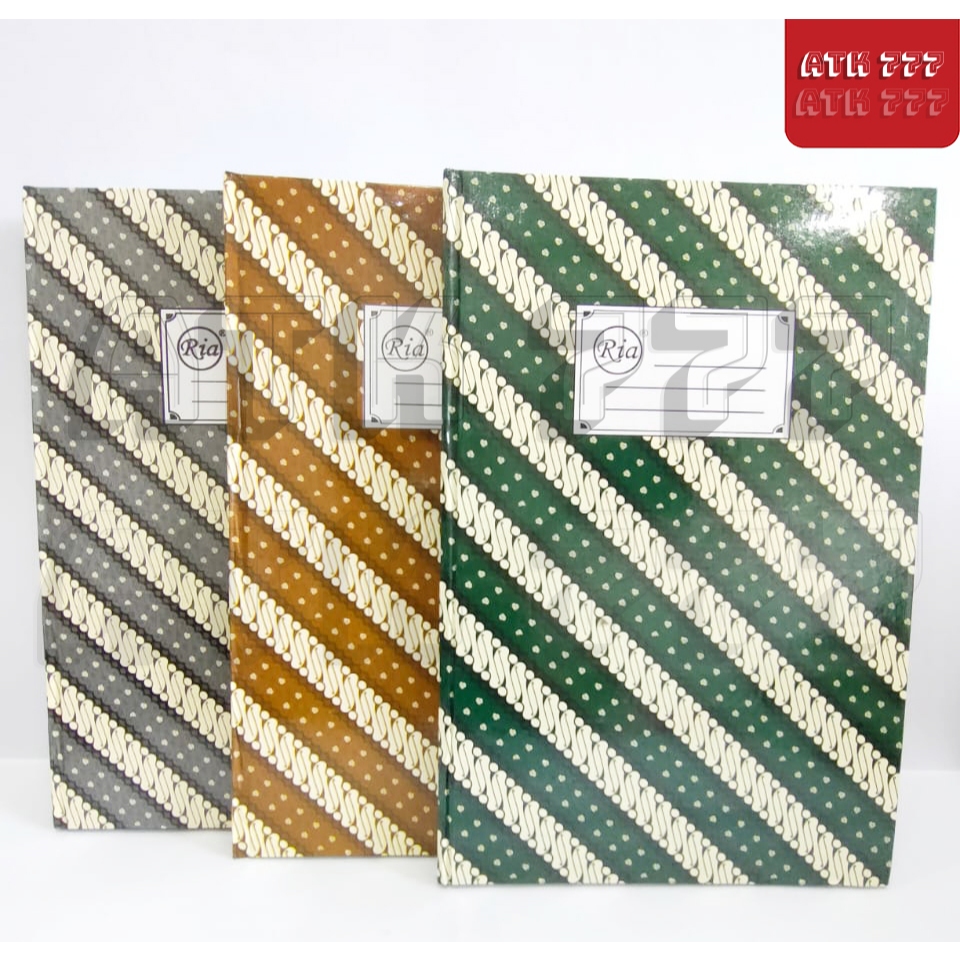 Jual Buku Folio Ria 200 Lembar / Buku Hard Cover 200 Lembar Ria ...