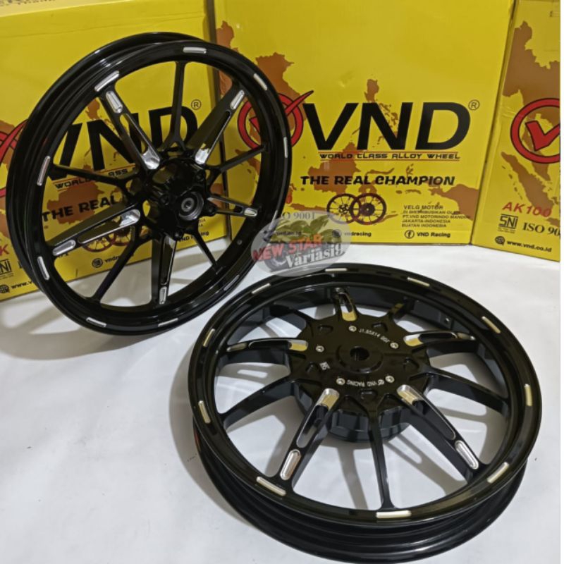 Jual VELG RACING VND AK 100 PALANG 10 NEW SERIES YAMAHA MIO SPORTY/MIO ...