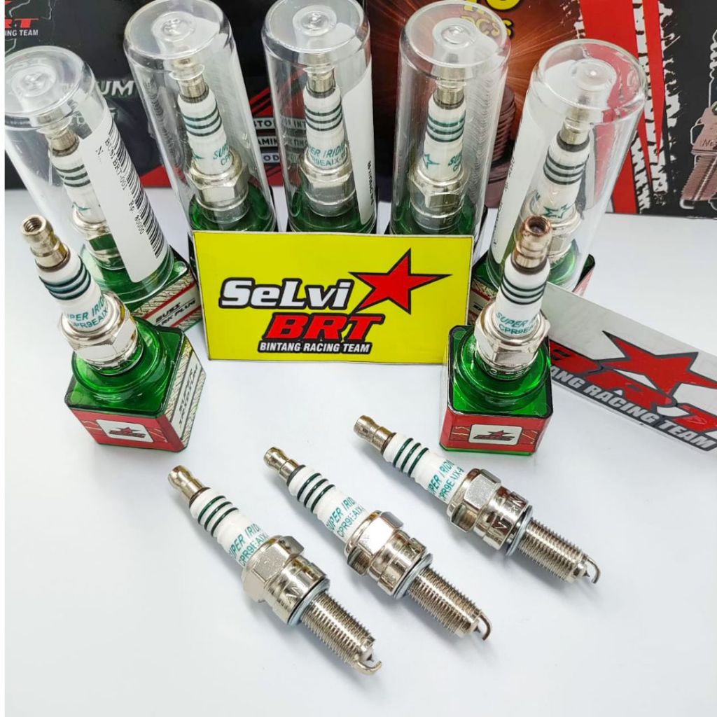 Jual BUSI BRT SUPER IRIDIUM MOTOR YAMAHA JUP MX MX KING VIXION OL/NEW ...