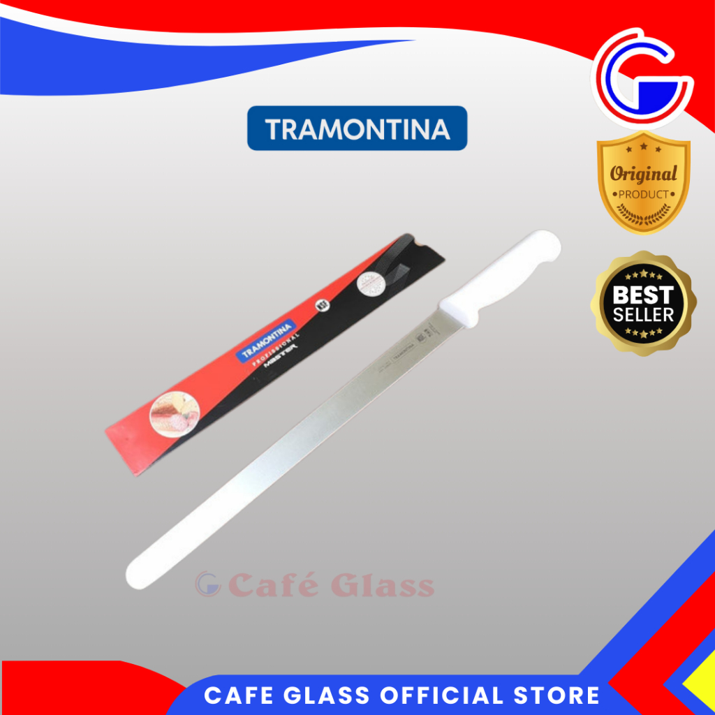 Pisau Kue Panjang/Pisau Potong Roti 14 Inch Tramontina
